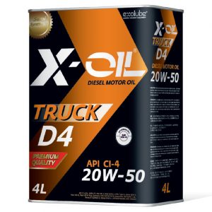 X-OIL TRUCK D4 CI-4 20W-50